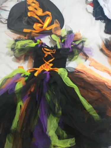 Fantasia de Bruxa Infantil - Halloween