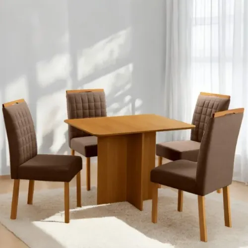 Mesa Pérola 1,20 cm (Tampo Viena s/vidro) Pronta Entrega*