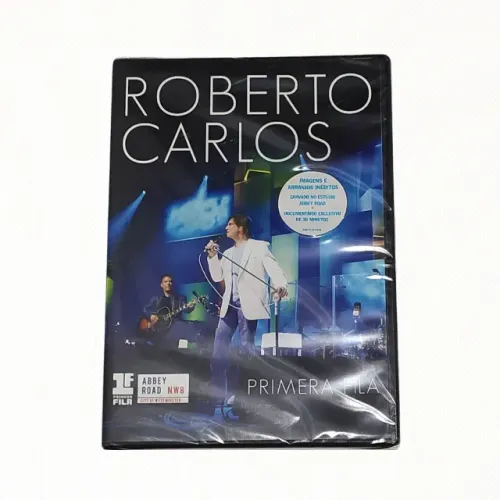DVD Roberto Carlos Primeira Fila