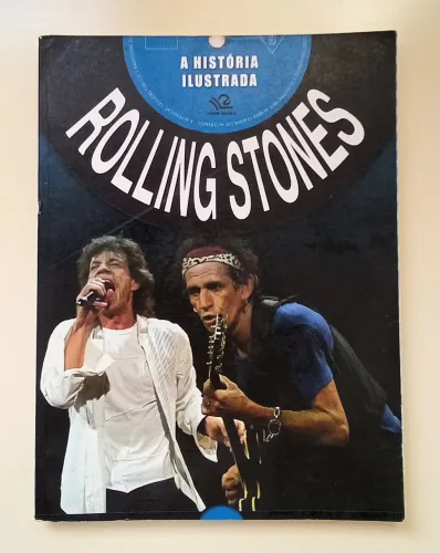 (ENVIO) Livro Rolling Stones, A História Ilustrada - Excelente Estado<br>