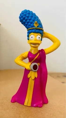 Antiga Marge Simpson 2011 Halloween Burguer King Boneca Miniatura Bart Homer Burns Lisa Br