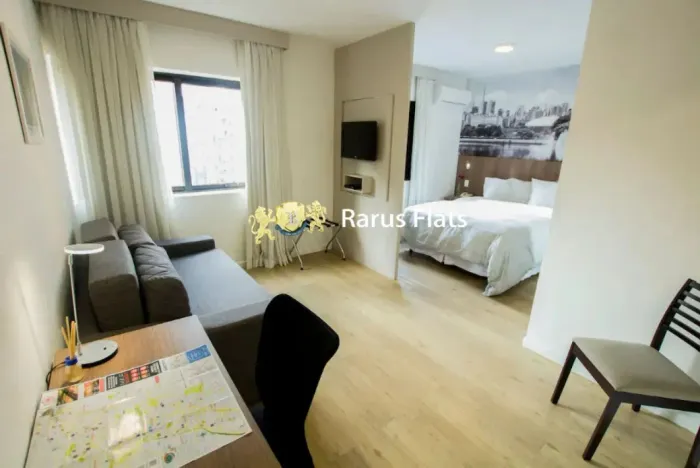 Flat para alugar no Itaim Bibi - Edifício New City