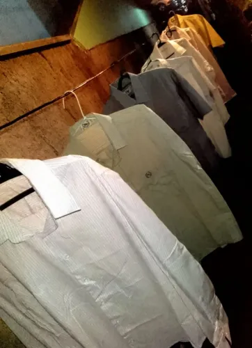 5 CAMISAS DE BOTÃO N°3/40. MASC. Ler descrição...