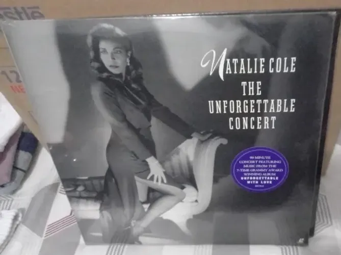 Laser Disc Lacrado Raro Nathalie Cole The Unforgettable Concert
