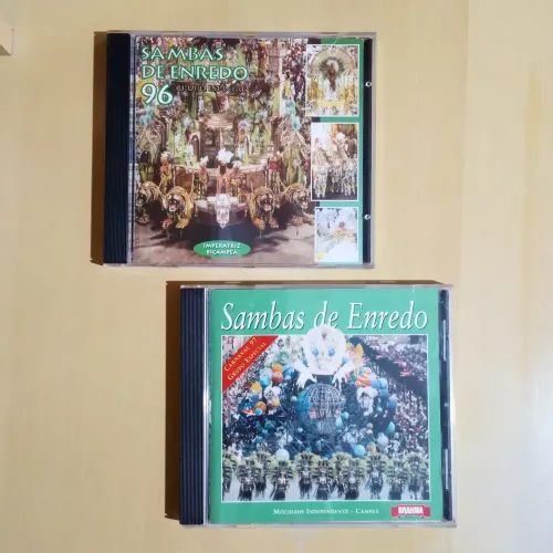 Lote CDs Sambas de Enredo 96 e 97 - Grupo Especial (o par)