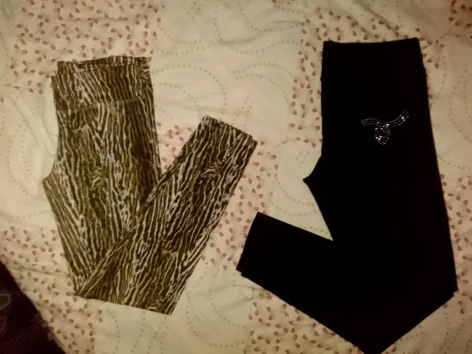 2 CALÇAS LEGGING TAM.M (VESTE G)