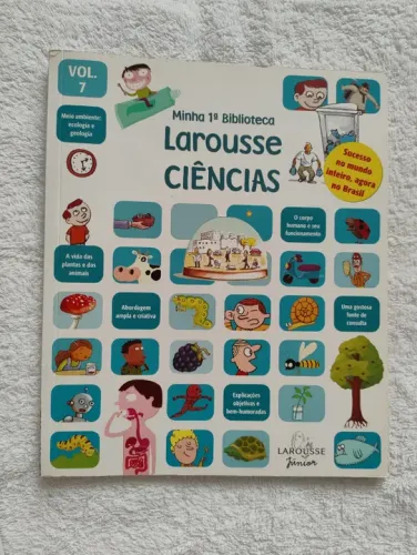 Livro Minha 1°Biblioteca Larousse: Enciclopédia - Ciências