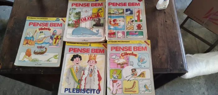 Livros Pense Bem - 4 livros 
