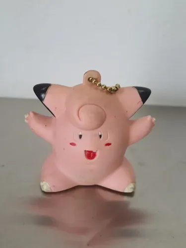 Miniatura Clefairy Glasslite Nintendo Original anos 90
