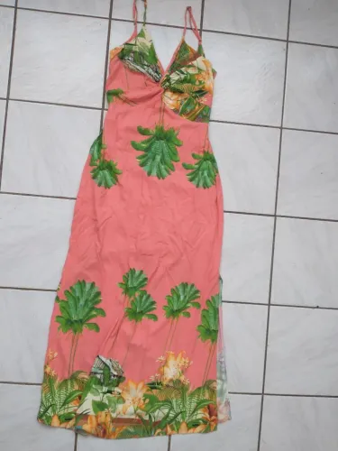 Vestido Floral viscose