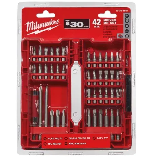 Kit Bit com 42 Peças 48-32-1551 - Milwaukee
