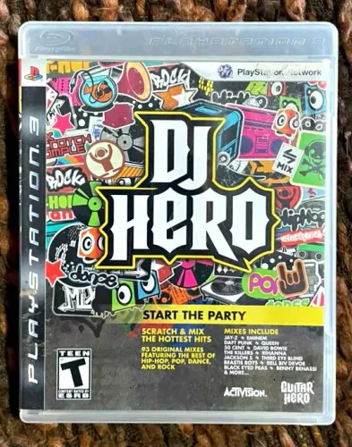 DJ HERO ORIGINAL ACTIVISION PLAYSTATION 3 PS3 ACEITO OLX PAY