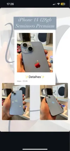 iPhone 14 128gb Seminovo Premium