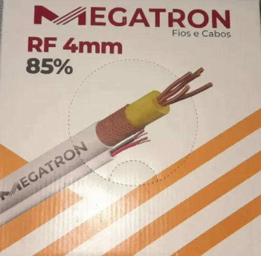 Cabo coaxial Cftv Megatron 100 metros cx fechada