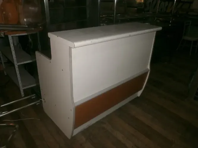 balcão de atendimento - lanchonete - tampo e sob tampo em inox 