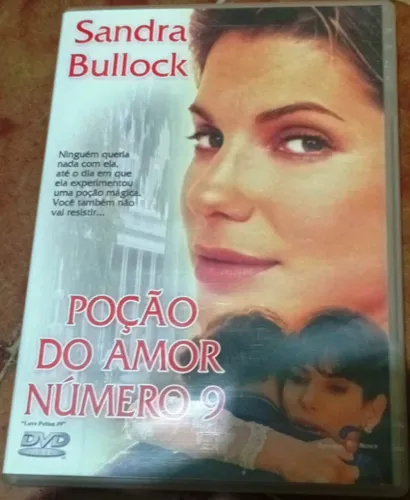DVD Poção do Amor número 9 (Com Sandra Bullock)