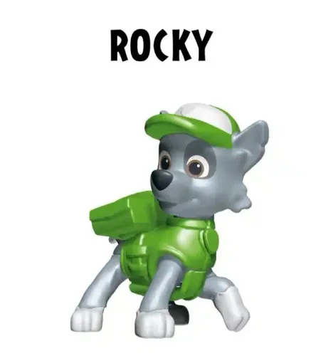 Rocky (Patrulha Canina) - Kinder ovo 