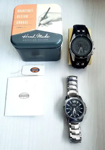Relógio Fossil CH-2586 + Fossil Stainless Steel