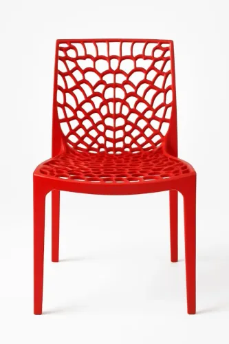 Cadeira Vermelha Design Moderno