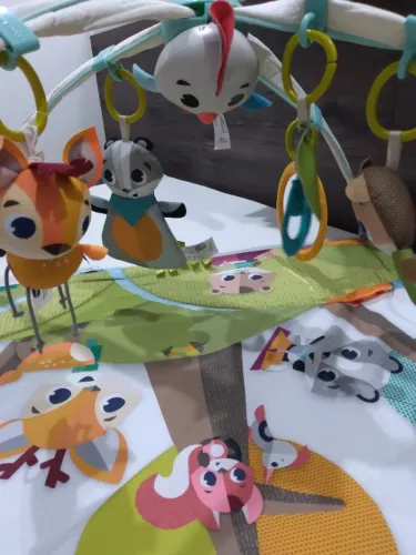 Tapete de Atividades multi Gymini Deluxe The Forest - Tiny Love - brinquedo para bebês
