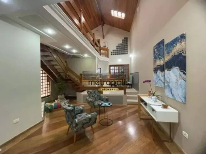 Sobrado à venda, 280 m² por R$ 1.400.000,00 - Vila Alzira - Santo André/SP