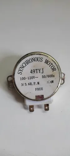 Motor AC para microondas / automação / chocadeira