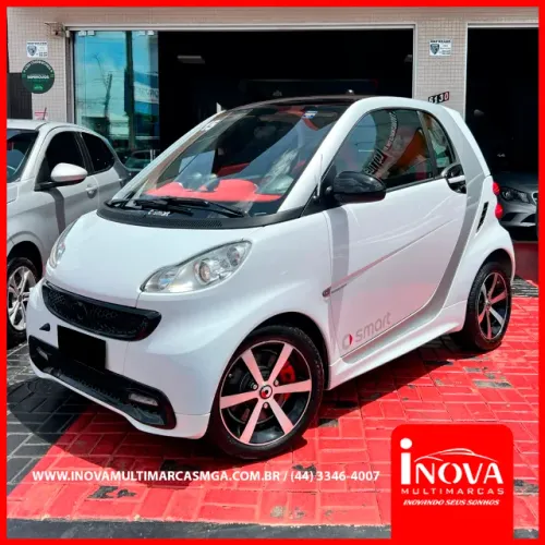 Smart Fortwo Passion Coupe 1.0 62kw 2015 baixa quilometragem/teto panoramico