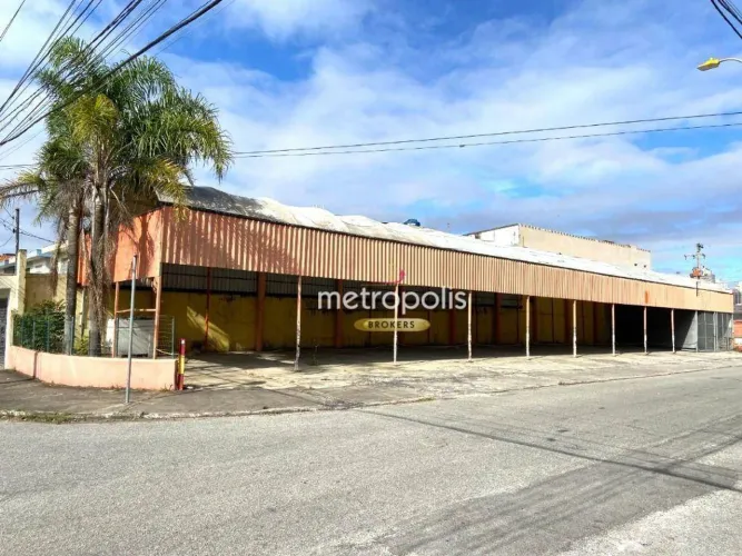 Galpão para alugar, 600 m² por R$ 20.301,00/mês - Parque Jaçatuba - Santo André/SP