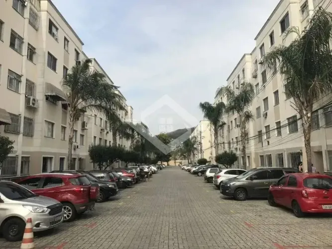 Apartamento no condomínio Parque Rivoli 2qts Vista Livre Rocha Miranda