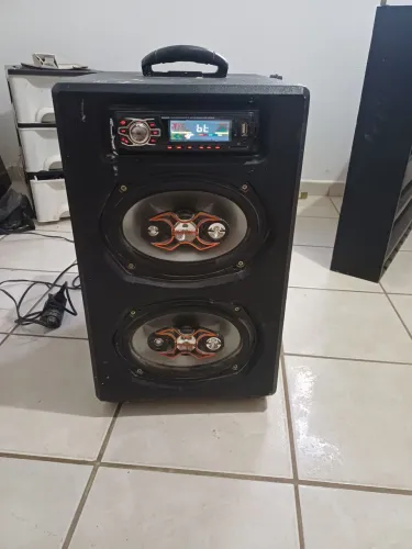 Caixa bob com sub wofeer e taramps ts400