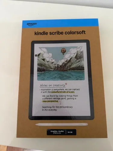 Kindle scribe colorsoft 64 gb - brinde capa e caneta