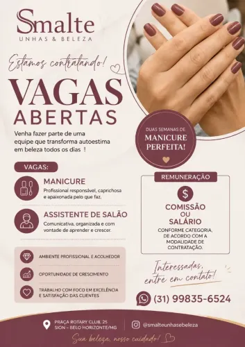 Assistente/manicure