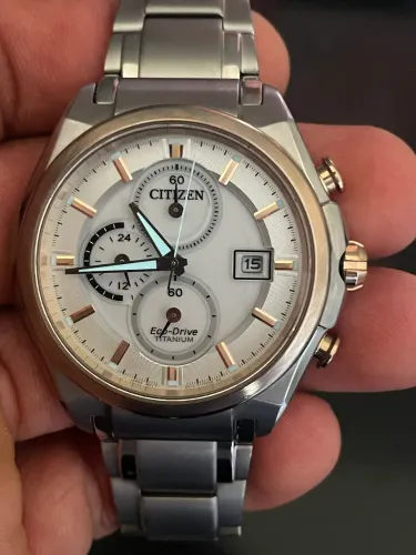 Relógio Citizen Titanium CA0354 masculino 48mm