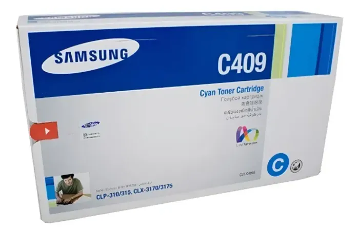 Toner Samsung C409 Cyan Original lacrado