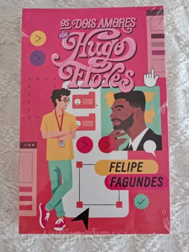 Livro os dois amores de Hugo flores