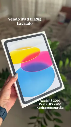 iPad 11 128g prata