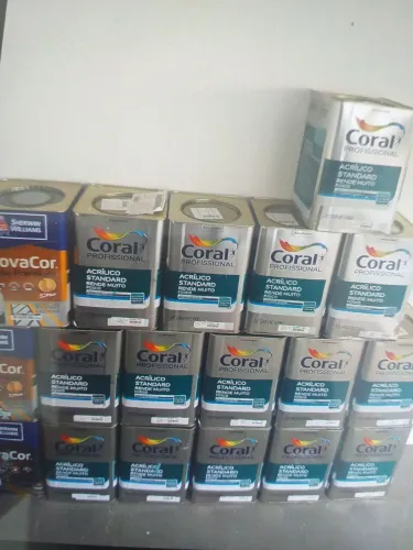 Tinta Coral rende muito e cobre muito standard promoção especial 279 chama. 