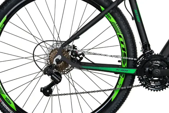 BICICLETA ARO 29 KSW XLT SHIMANO FREIOS A DISCO ARO 17