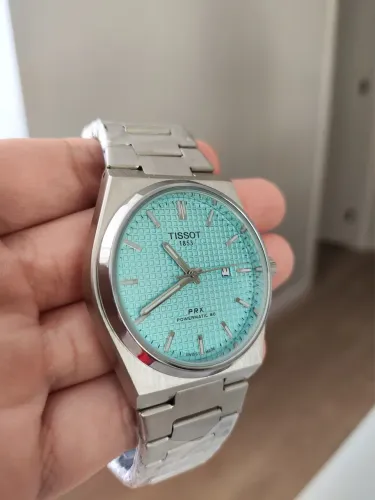 Relógio Tissot PRX Azul Tiffany