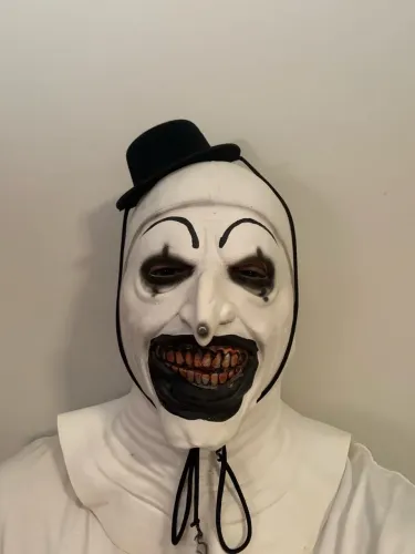 FANTASIA TERRIFIER - HALLOWEEN - COSPLAY - RÉPLICA TERRIFIER MÁSCARA  