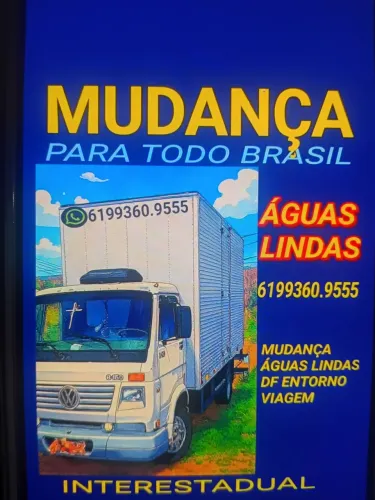 Mudança Águas lindas paratodo brasil