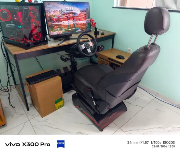 Vendo volante G27 com pedal t3pa
