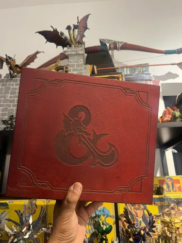 RPG Dungeons and Dragons 1ª edição- caixa de madeira livros lacrados - Reprint