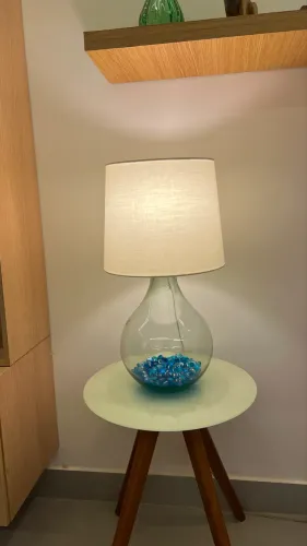 Abajur Tok Stok com cúpula e lâmpada 