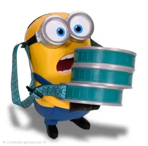Balde De Pipoca Minions & Monstros Premium Cinépolis