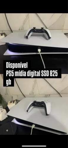 Vendo PS5 mídia digital 1 ano de uso