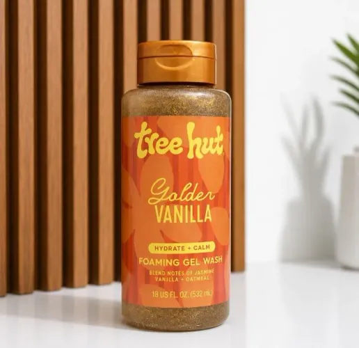 SABONETE LÍQUIDO TREE HUT GOLDEN  532 ML 