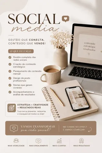 Social media/ marketing no precinho.