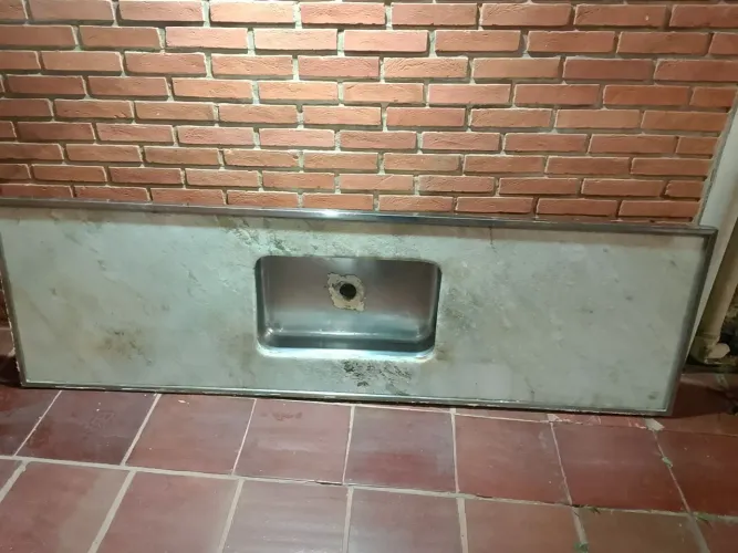 Pia de granito para restaurar