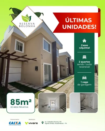 Casas em condomínio em Ananindeua 